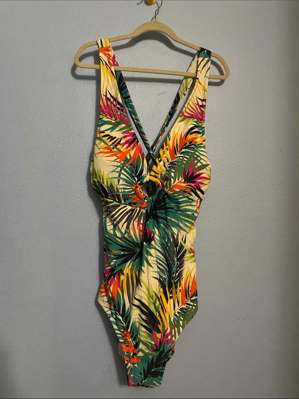 Women’s Tropical One-Piece Swimsuit